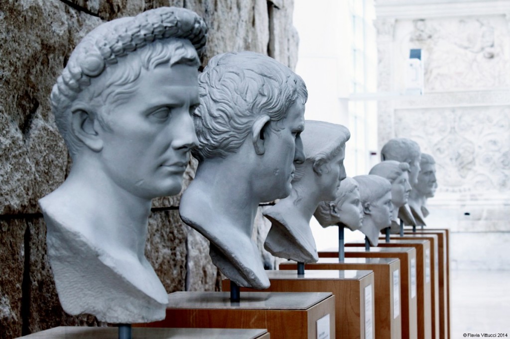 Octavian Augustus and family